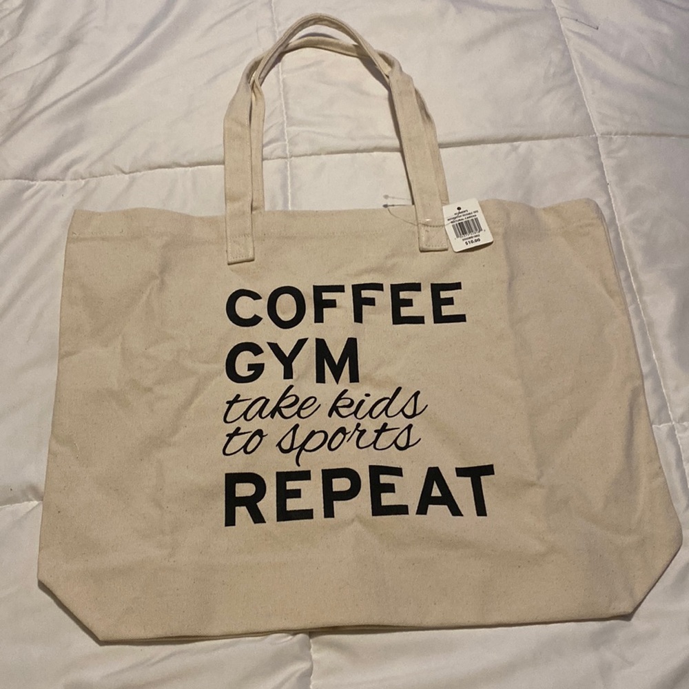 Women’s Natural Canvas Tote 👜